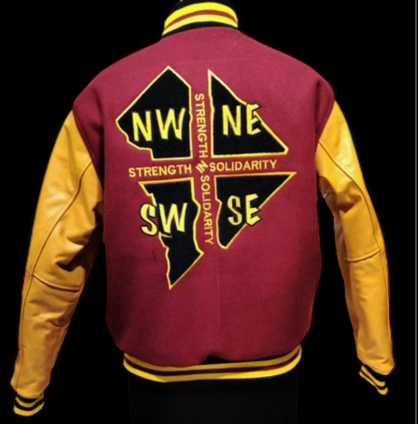 Our City "We COMMAND Respect" Varsity Jacket