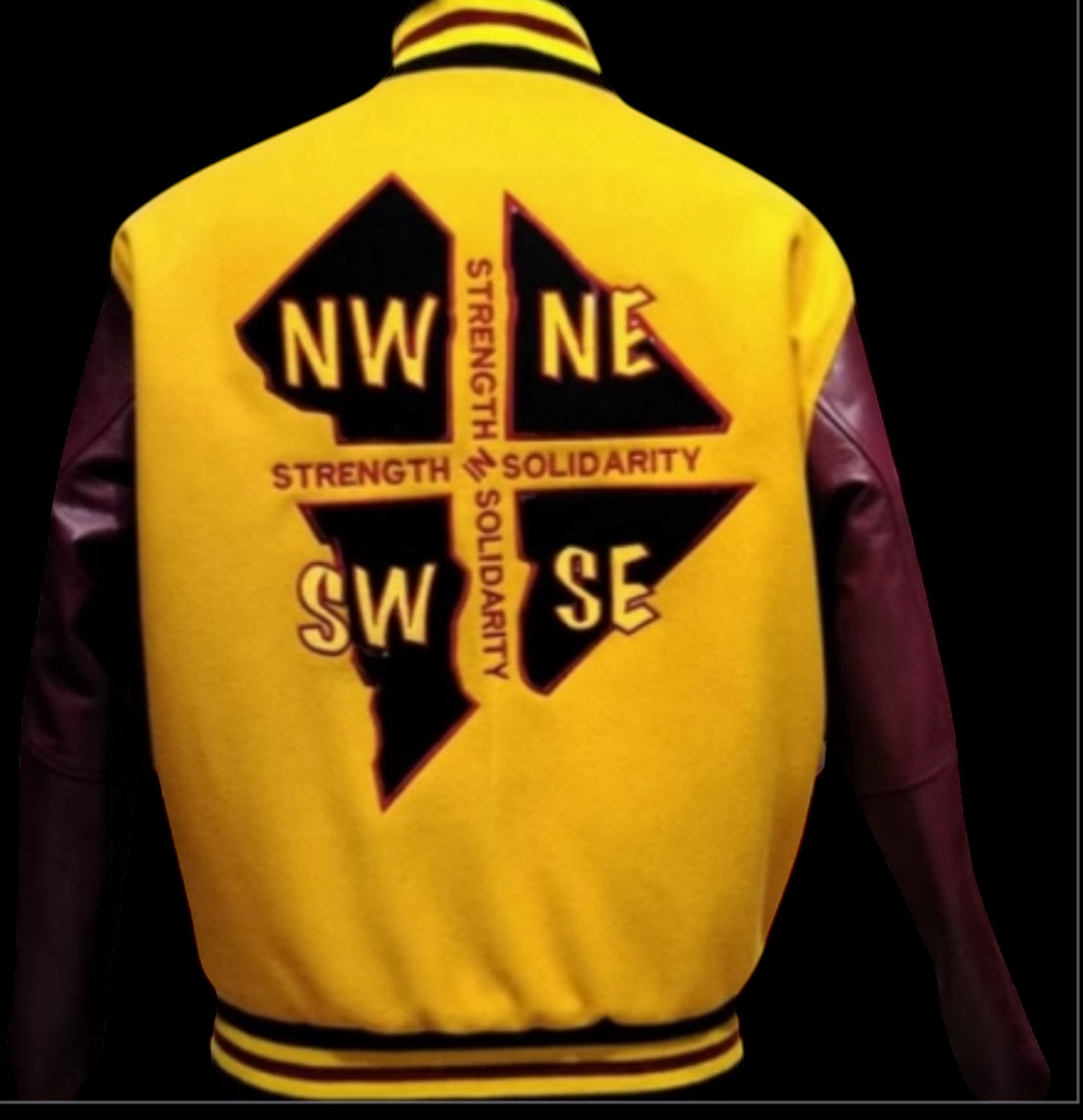 Our City "We COMMAND Respect" Varsity Jacket