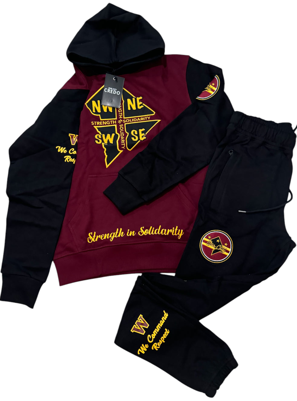 Our City "We COMMAND Respect" Sweatsuits