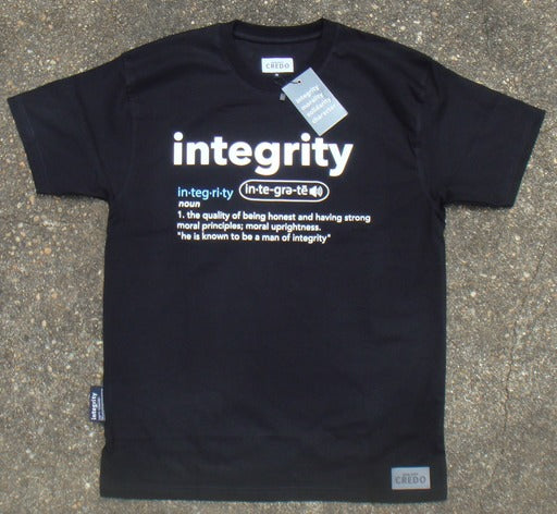 Our City CREDO: "Life is all about Principles" - Integrity Crewneck T-Shirt