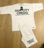 Short sleeve t-shirt and shorts