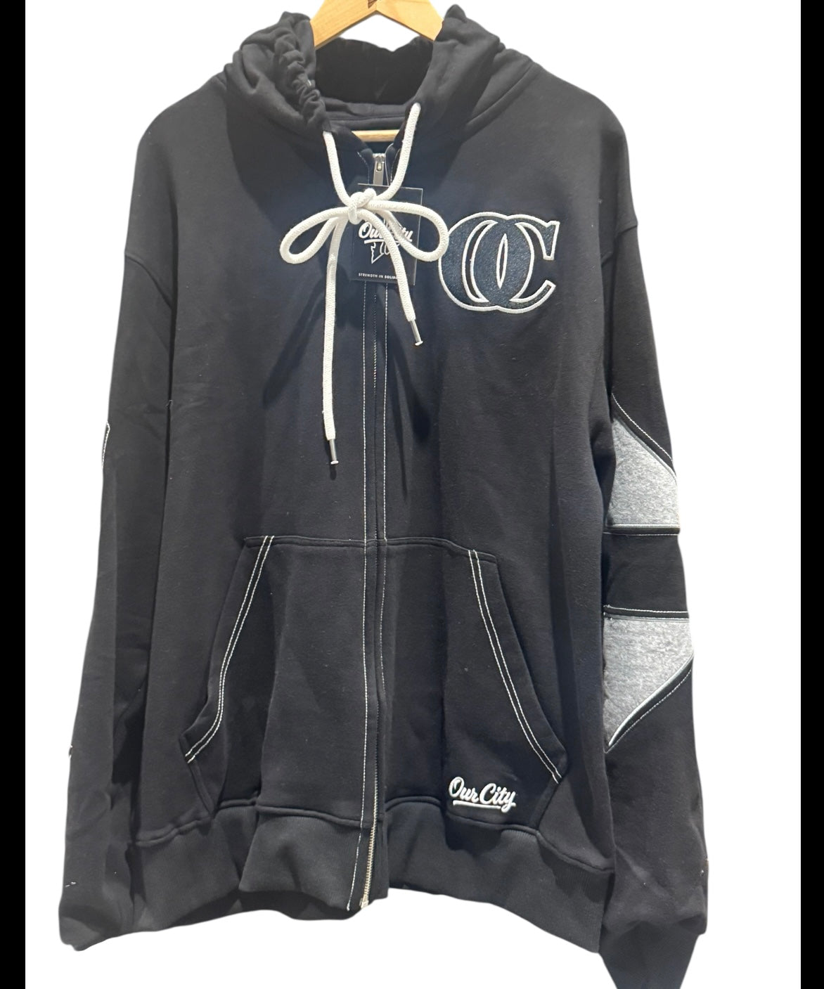 OC Zip Hoodie – OUR CITY CREDO