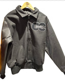 OUR CITY Logo Collared Varsity Jacket
