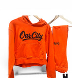 OUR CITY CROP (WAIST) SWEATSUIT