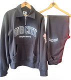 OUR CITY Quarter Zip Sweatsuit